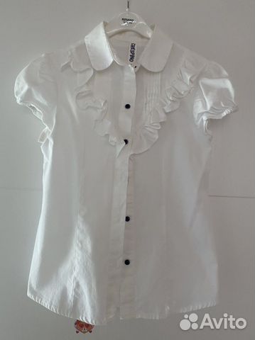 Блузка белая для девочек
