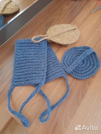 Мочалка из джута