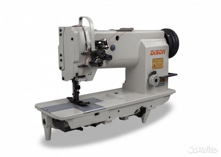 Двухигольная машина тройного продвижения dison