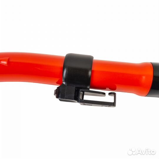 Трубка Scorpena K4 c двумя клапанами, красн