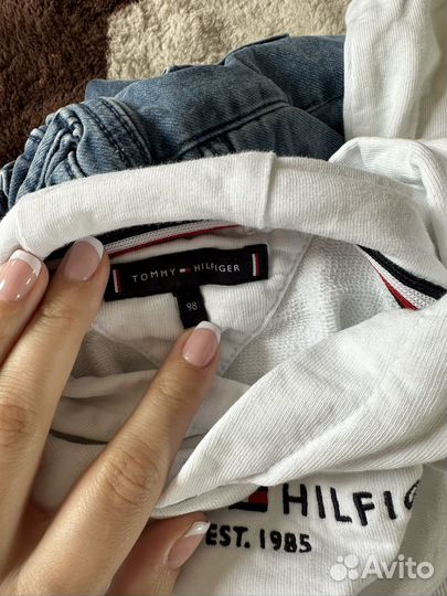 Джинсы mothercare и кофта tommy hilfiger