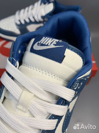 Кроссовки Nike Dunk Low industrial blue