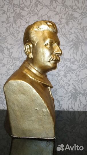 Бюст Сталина, Гжель, 30-е годы, керамика, редкий