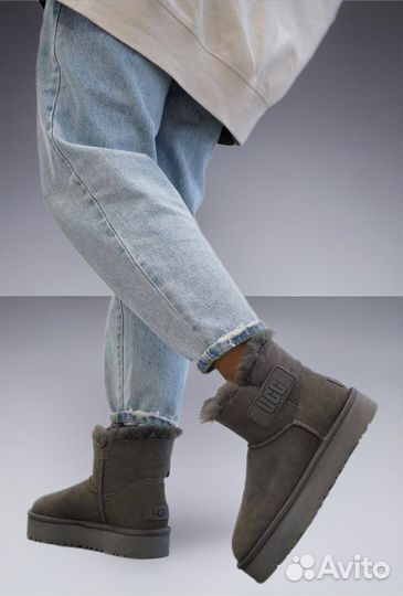 Угги Ugg Ultra mini tazz на платформе