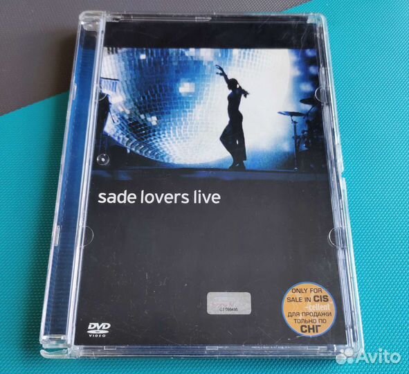 DVD video Sade Lovers Live, лицензия