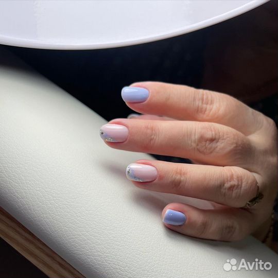 Комбинированный маникюр/комби.маникюр с покрытием
