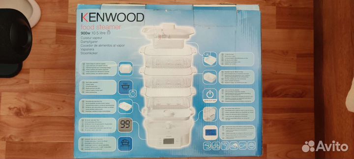 Новая пароварка kenwood