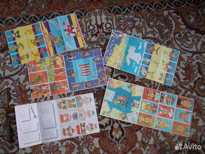 Книжки-игрушки по физиогномике 