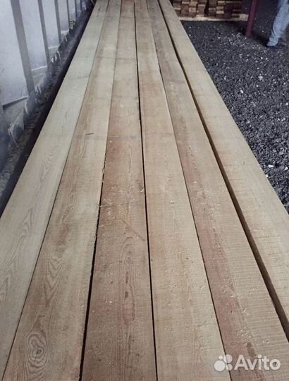 Строганная доска лиственница 45х90х6000мм, опт