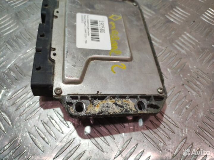 Блок управления двигателем Renault Megane 2 1.6