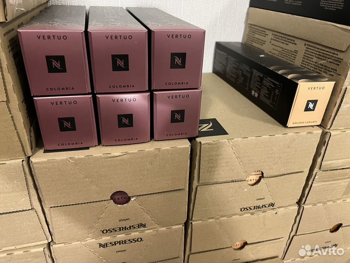 Капсулы Vertuo Nespresso