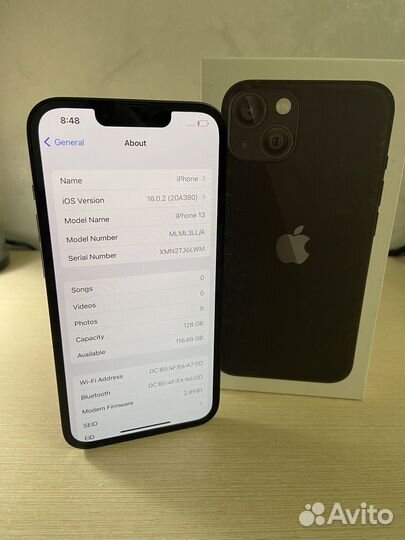 iPhone 13, 128 ГБ