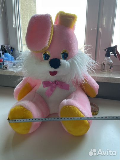 Мягкая большая игрушка заяц новая