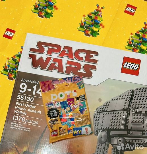 Lego Star Wars 75189Штурмовой шагоход