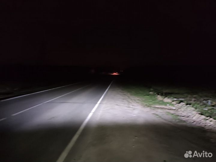 Диодные птф на Тойота Камри Toyota Camry с линзой