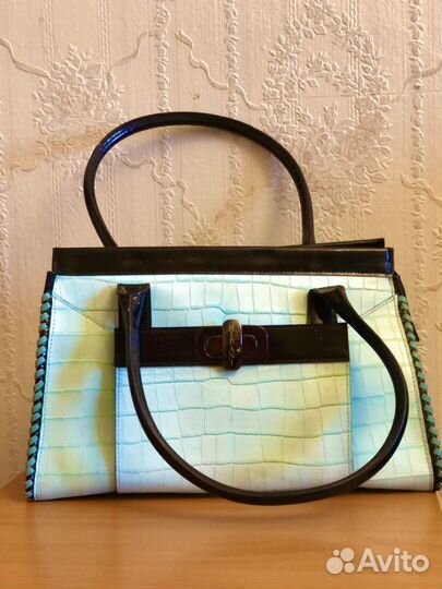 Сумка женская натуральная кожа италия