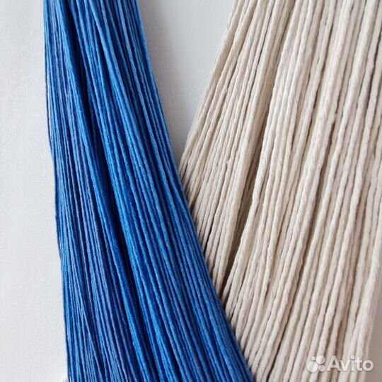 Панно из пряжи, декор из нитей