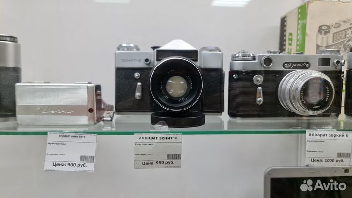 Советские фотоаппараты. фэд зенит зоркий