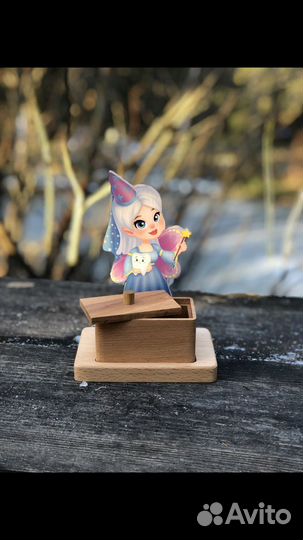 Шкатулка Зубная фея из бука