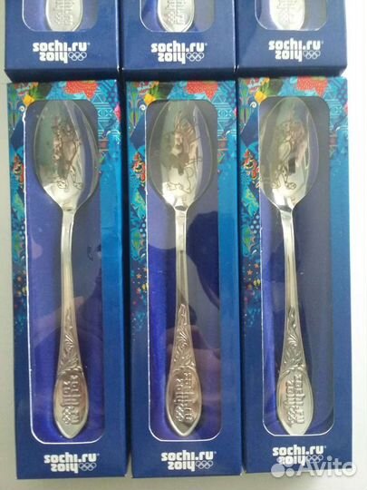 Чайные ложки Сочи 2014