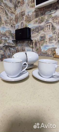 Кофейный сервиз новый