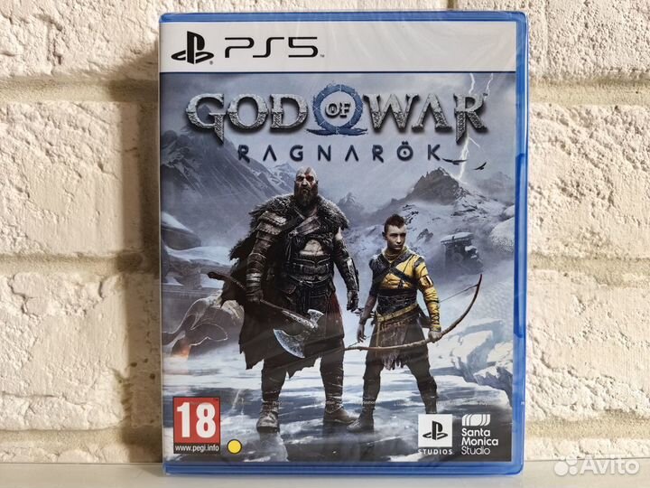 God of War: Ragnarok PS5 RUS озвучка новый диск