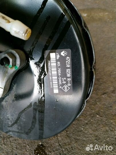 Главный тормозной цилиндр рено дастер