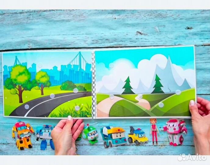 Книжка на липучках