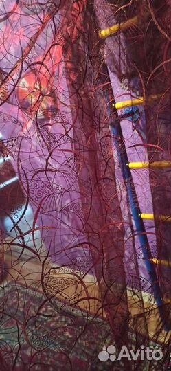 Занавески органза 2,67х3м.2 шт