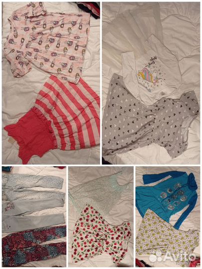 Вещи пакетом на девочку 110-116