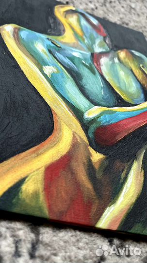 Картина девушка