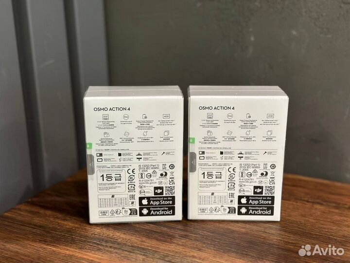 Экшн камера DJI Osmo Action 4 Standart Combo