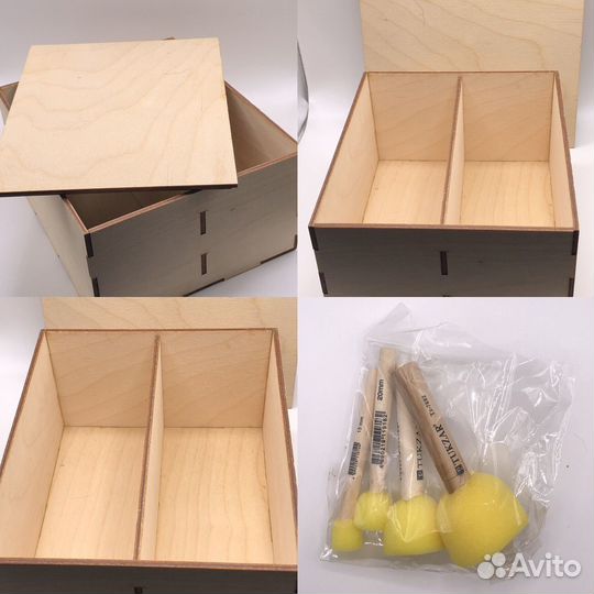 Деревянная шкатулка