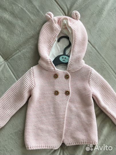 Кофта primark 1-3 мес