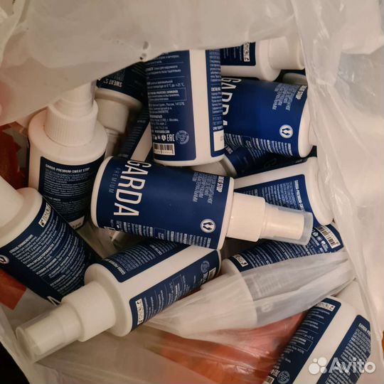 Крем,спрей и паста garda