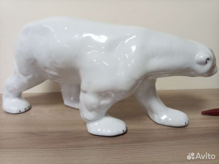 Медведь фарфор СССР лфз