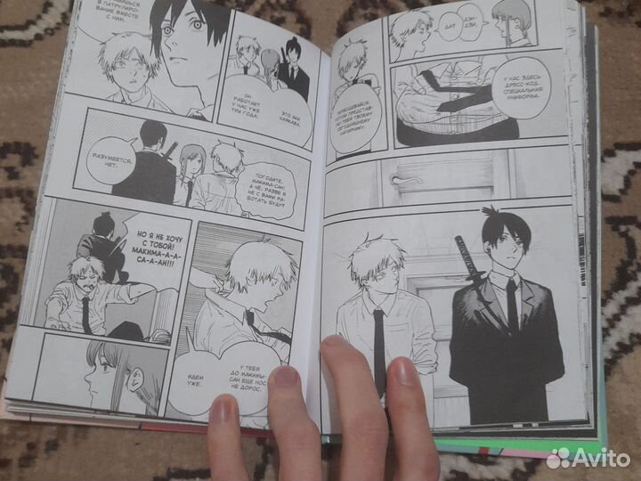 Манга человек бензопила