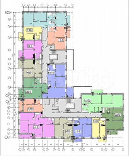 2-к. квартира, 47,8 м², 9/10 эт.
