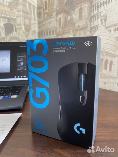 Беспроводная игровая мышь Logitech G703 Lightspeed