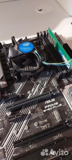 Материнская плата asus prime b 460 plus