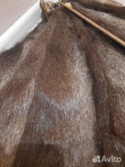 Шкуры нутрии выделанные