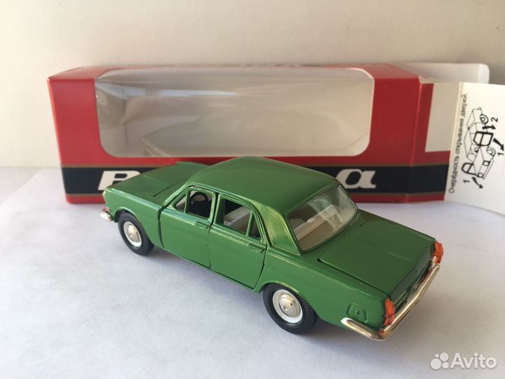 Модель Волга газ-24 ми 1/43 СССР в коробке