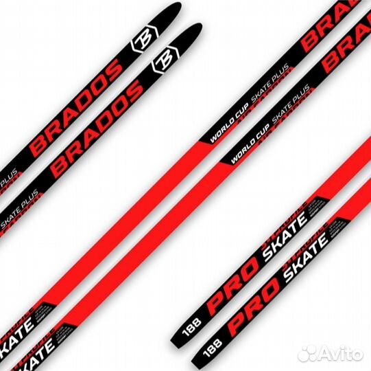 Лыжи для конькового хода Brados Air Pro Carbon RS