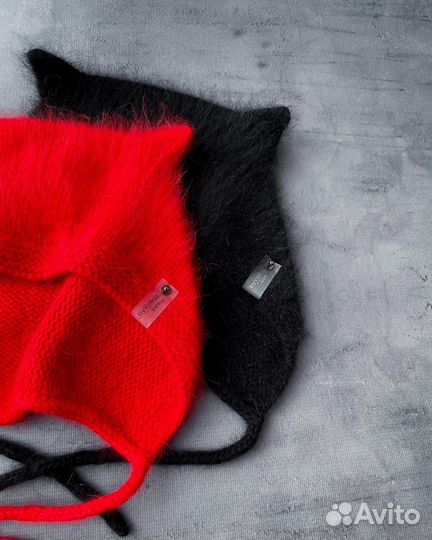 Шапка чепчик с ушками devil