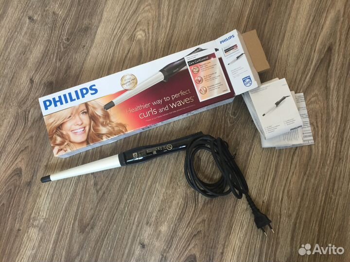 Конические щипцы для завивки волос Philips HP8618
