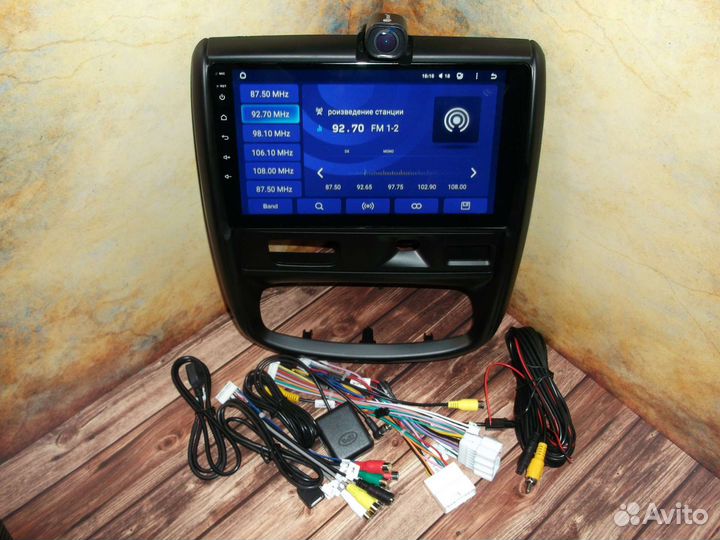 Магнитола Nissan Terrano 3 Android с камерой