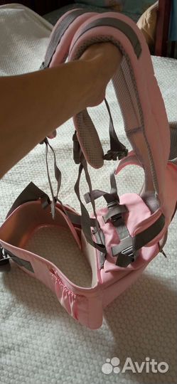 Рюкзак переноска кенгуру с хипсит, эргорюкзак