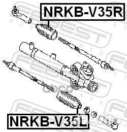 Пыльник рулевой рейки левый nrkbv35L Febest