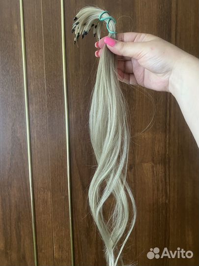 Волосы натуральные б/у 55 см