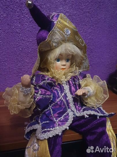 Фигура Шут 52см Музыкальный